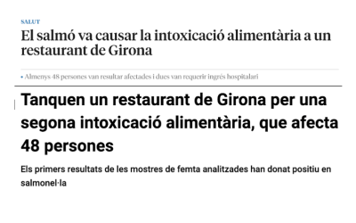 Per què Sanitat no inspecciona tots els restaurants?