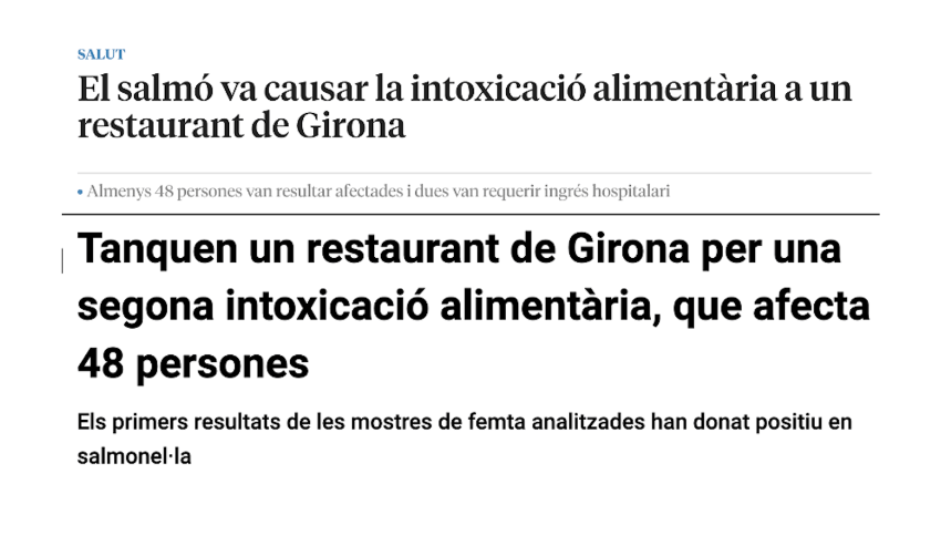Per què Sanitat no inspecciona tots els restaurants?