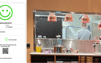 El resultat de les inspeccions de sanitat a l’entrada del restaurant